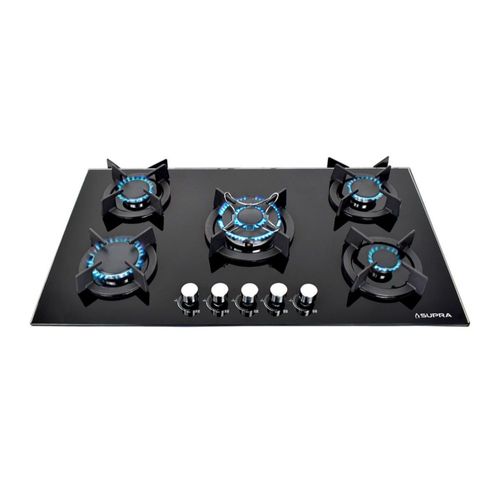 Parrilla de gas empotrable con 5 quemadores de 90cm ONIX 90