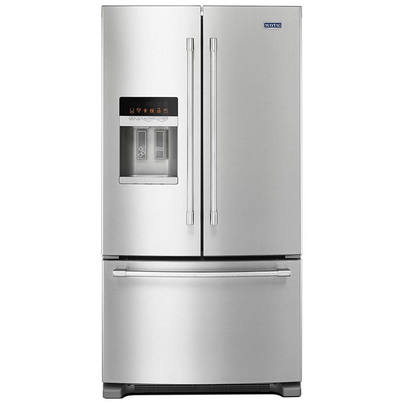 Refrigerador French Door Maytag 25p³ MFI2570FEZ Gris acero