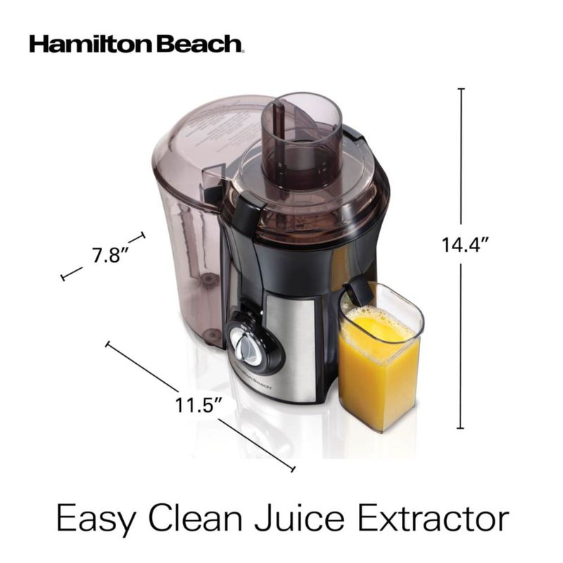 Hamiton Beach Easy Clean Extractor de jugo, 67735