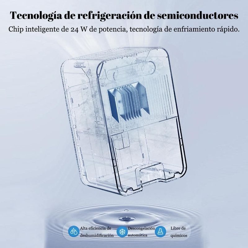 Deshumidificador de aire HOGAWAY para dormitorio