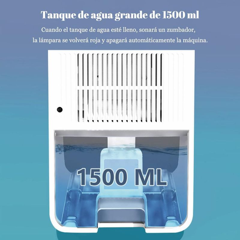 Deshumidificador de aire HOGAWAY para dormitorio