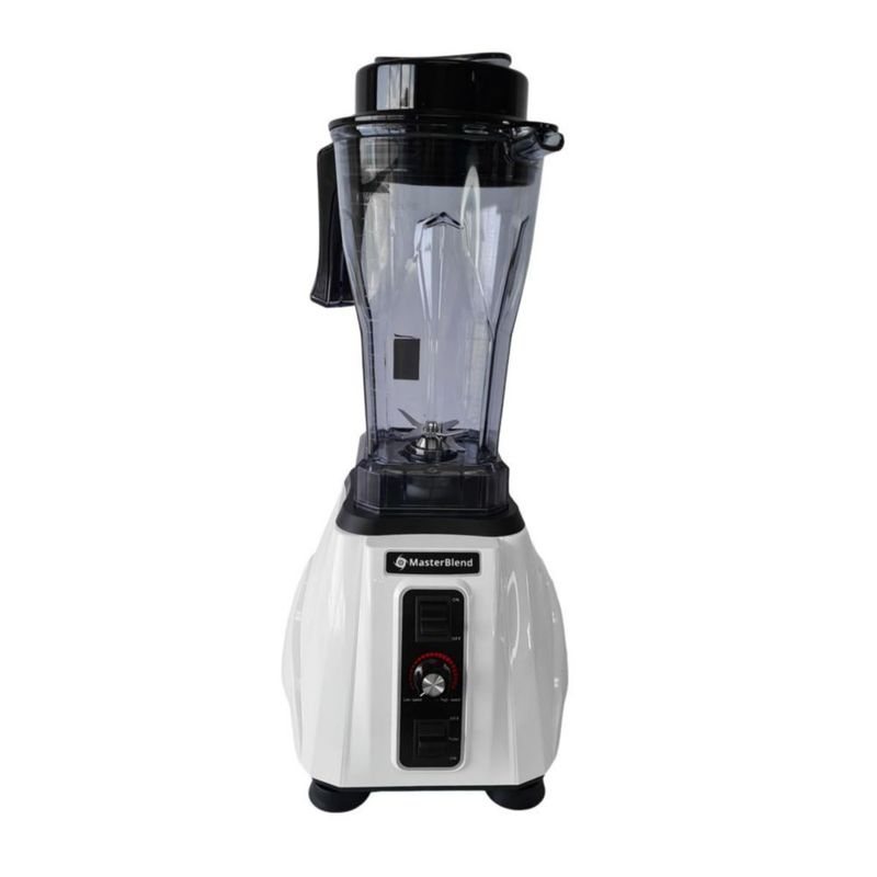 MASTERBLEND Licuadora Profesional Uso Rudo MBK20M MasterKitchen, 2 Litros, 1.5 Caballos/1100W, 20,000 RPM, Vaso de Policarbonato