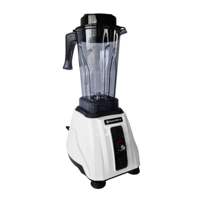 MASTERBLEND Licuadora Profesional Uso Rudo MBK20M MasterKitchen, 2 Litros, 1.5 Caballos/1100W, 20,000 RPM, Vaso de Policarbonato