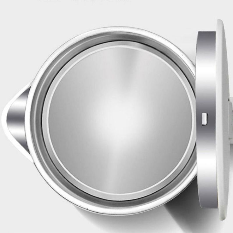 Tetera de Calentamiento Rápido, 4 Protecciones de Seguridad Hervidor Eléctrico de 2,3 L, Acero Inoxidable, Doble Capa, Antidesga