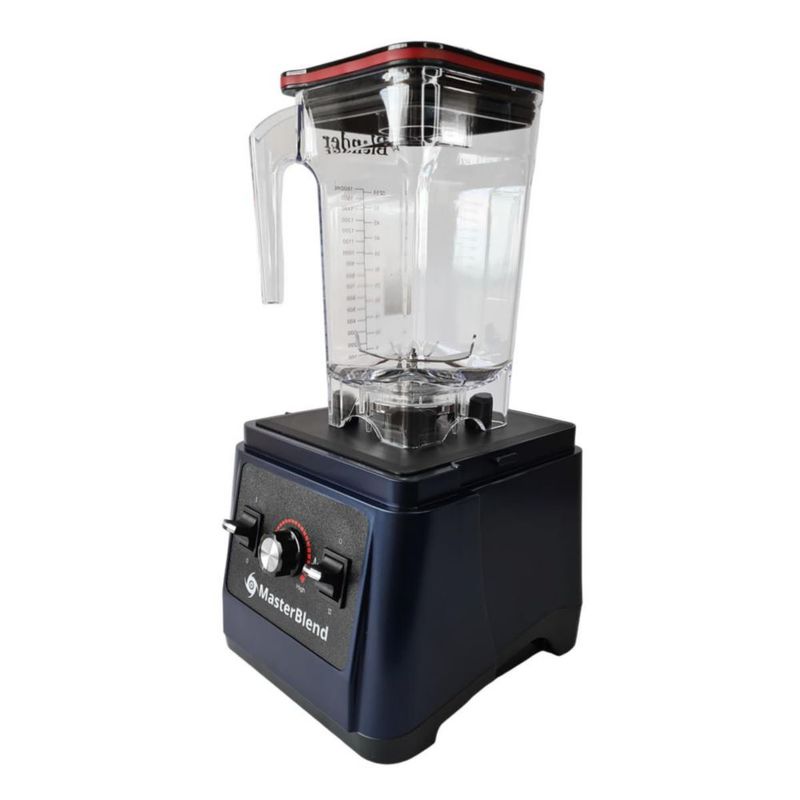 MASTERBLEND Licuadora Profesional Uso Rudo Bebidas hielo frappe MBB16M, 2 Caballos/1500W, 22,000 RPM, Vaso 1,6 Litros policarbon