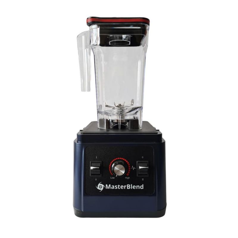 MASTERBLEND Licuadora Profesional Uso Rudo Bebidas hielo frappe MBB16M, 2 Caballos/1500W, 22,000 RPM, Vaso 1,6 Litros policarbon