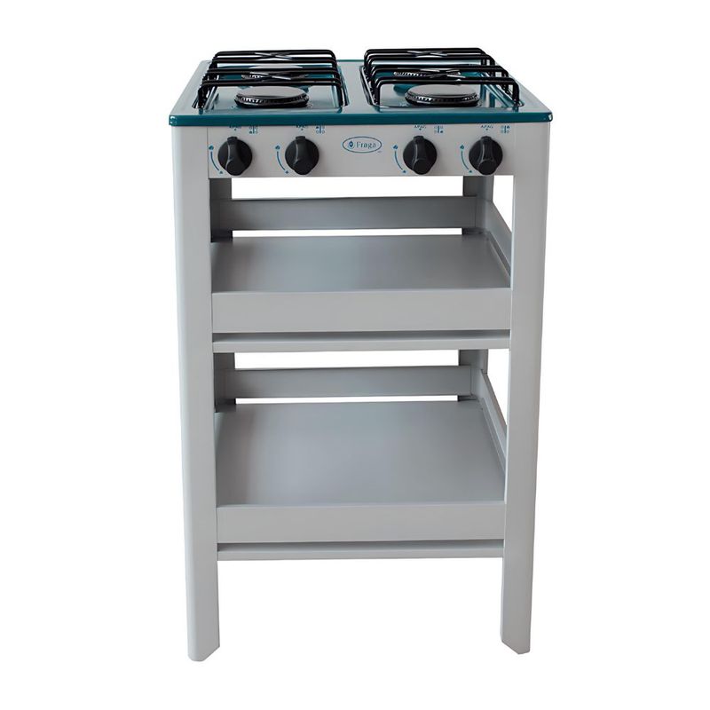 Parrilla de anaquel con cajón Fraga P920 Azul con Gris