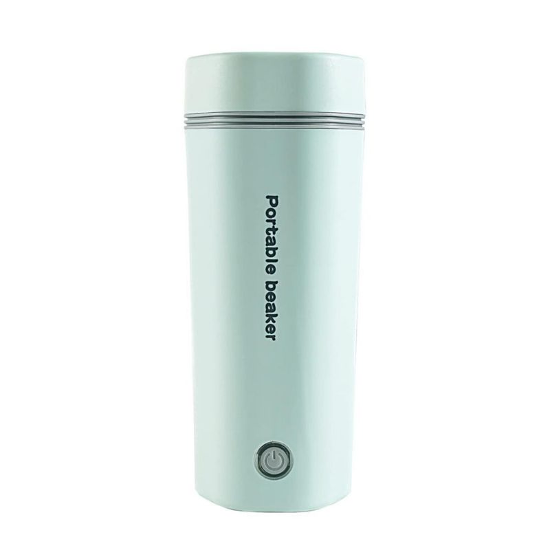 Mingzhe Hervidor eléctrico portátil para Agua hirviendo 350ML Vaso de Viaje Hervidor de té Hervidor de Agua Caliente Acero Inoxi