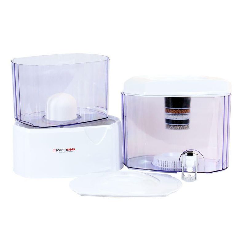 Purificador de agua dispensador Hypermark Clearwater filter Blanco 24 litros