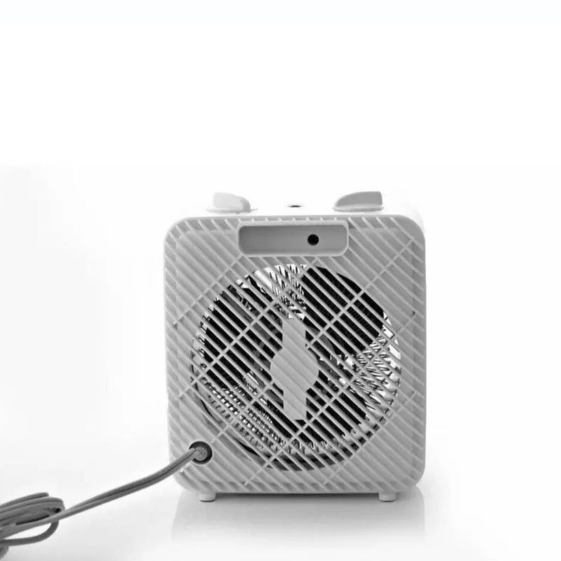 Calentador Eléctrico Pelonis 500 W, 3 Velocidades, Termostato Ajustable Color Blanco (Reacondicionado)