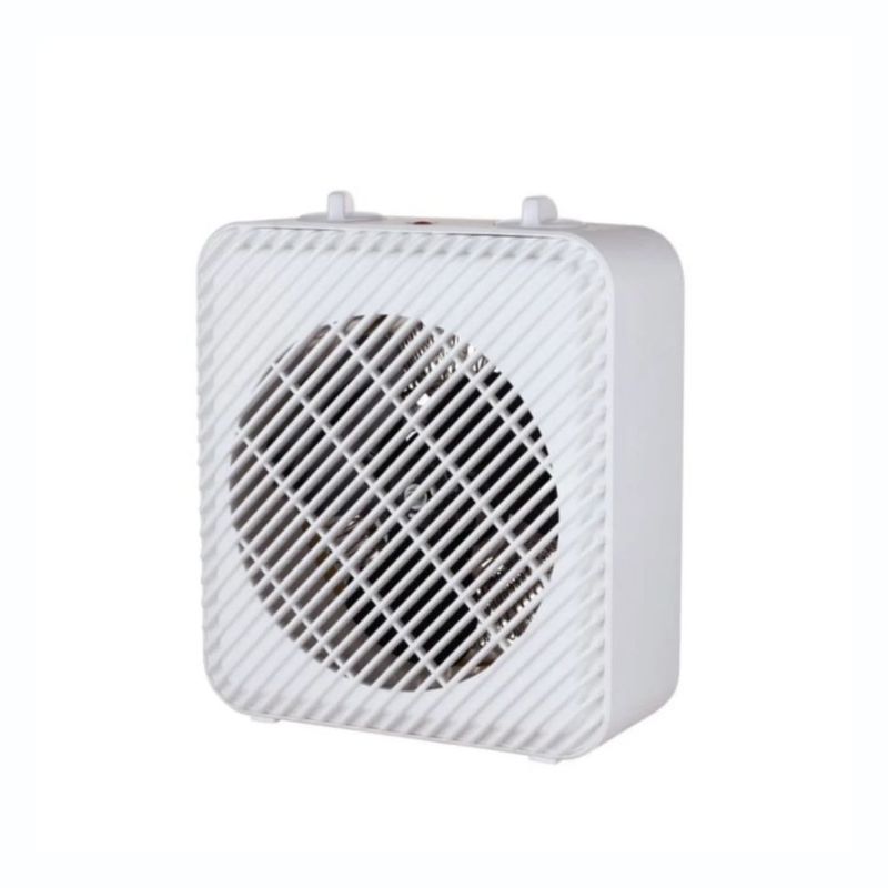 Calentador Eléctrico Pelonis 500 W, 3 Velocidades, Termostato Ajustable Color Blanco (Reacondicionado)