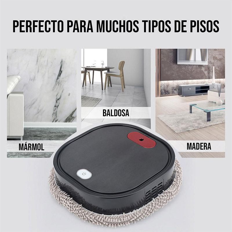 Robot Limpiador Trapeador y Humidificador Lo Necesito | Suelo, UV y Bajo Ruido