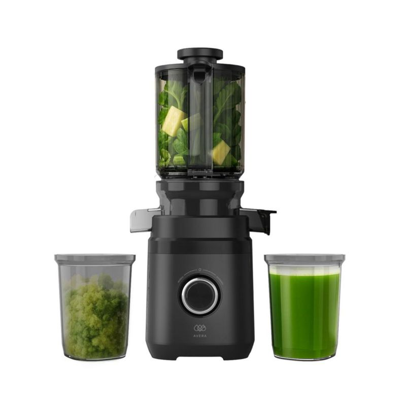 Extractor de jugos prensado en frío sistema de reversa 150W AVERA EJ01