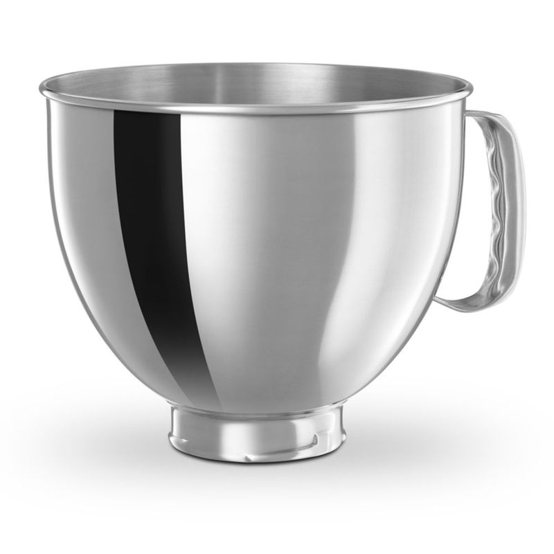 Tazón De Acero Inoxidable KitchenAid K5THSBP de 4.7 L para Batidoras KitchenAid Línea KSM