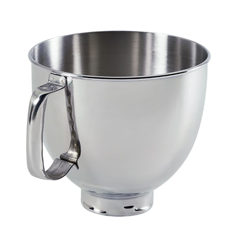 Tazón De Acero Inoxidable KitchenAid K5THSBP de 4.7 L para Batidoras KitchenAid Línea KSM