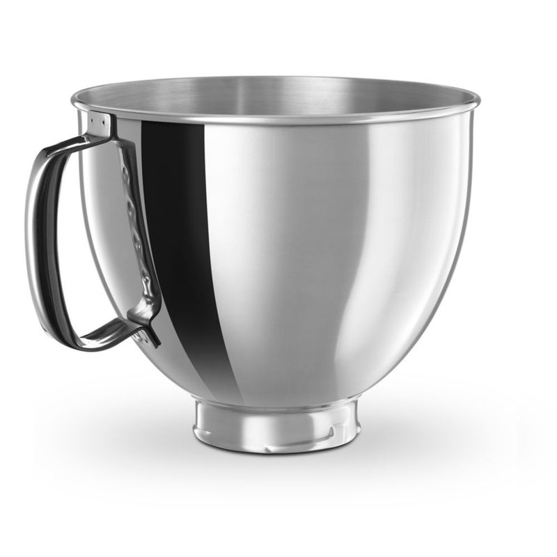 Tazón De Acero Inoxidable KitchenAid K5THSBP de 4.7 L para Batidoras KitchenAid Línea KSM