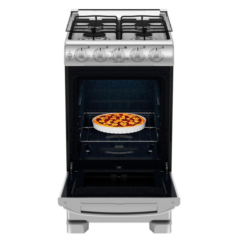 Estufa de Piso Mabe 50cm 20" EM5045CAIS1 4 quemadores Tecnologia Ultimate