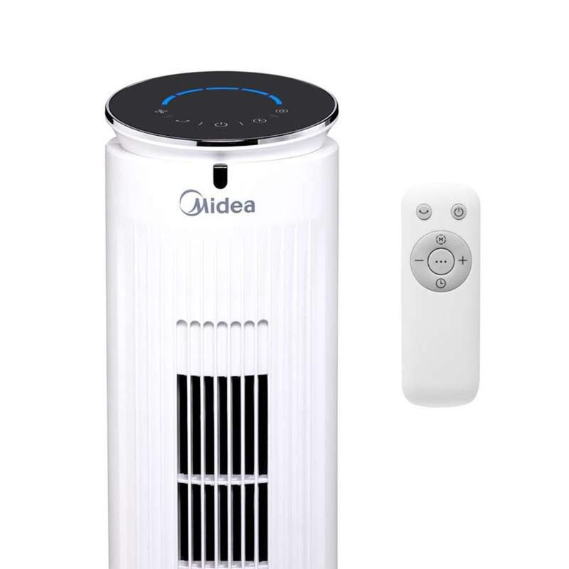 Ventilador de Torre Midea MTF42CEBW 42" 5 Velocidades Cool Essence Blanco
