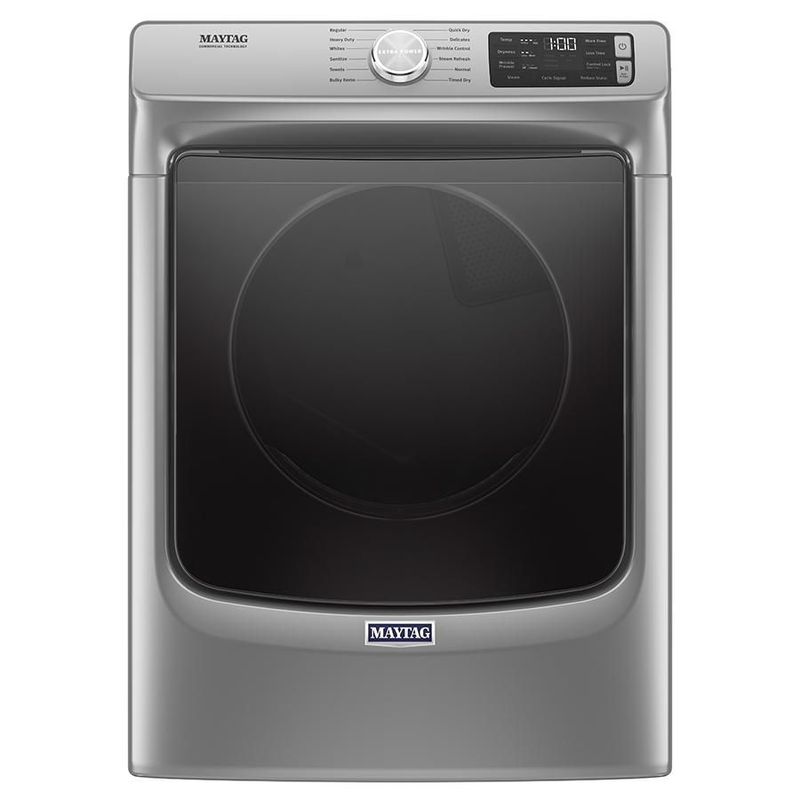 Secadora Carga Frontal Gas Maytag 22kg Sistema Extra Power 7MMGD6630HC Gris acero
