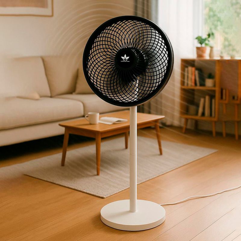 Ventilador de piso con control remoto 4 velocidades