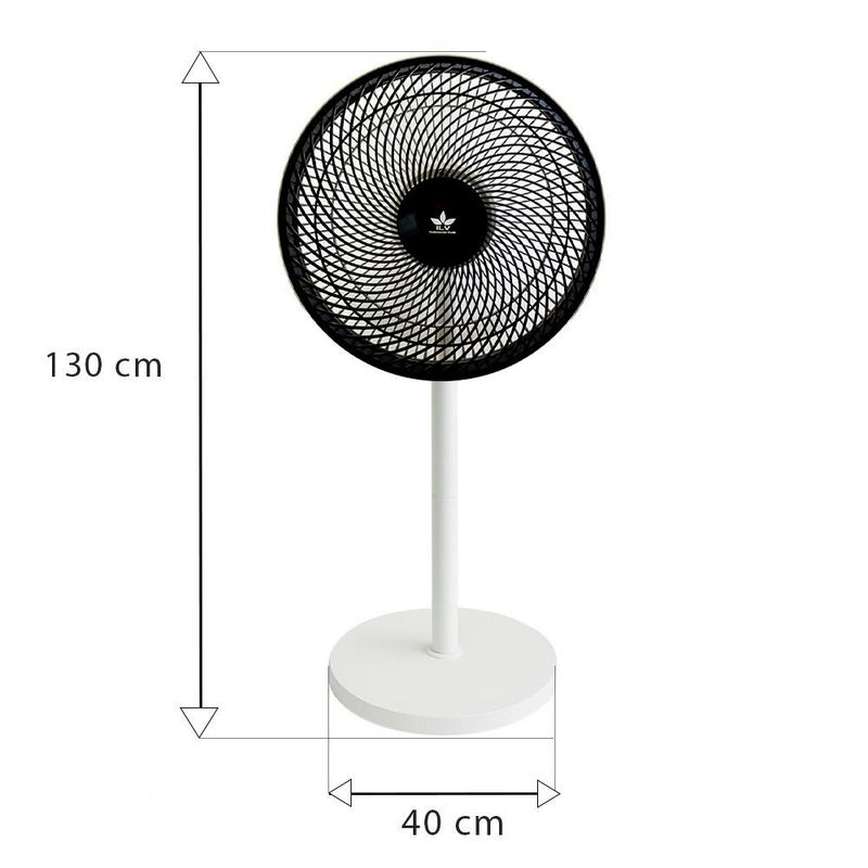 Ventilador de piso con control remoto 4 velocidades
