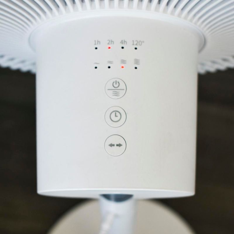 Ventilador de piso con control remoto 4 velocidades
