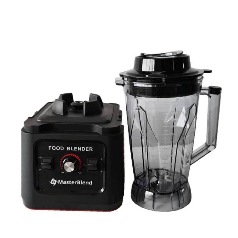 MASTERBLEND Licuadora Profesional Uso Rudo para Cocina MBK45M, 2.2 Caballos/1680W, 24,000 RPM, Vaso alta capacidad 4.5 Litros, C