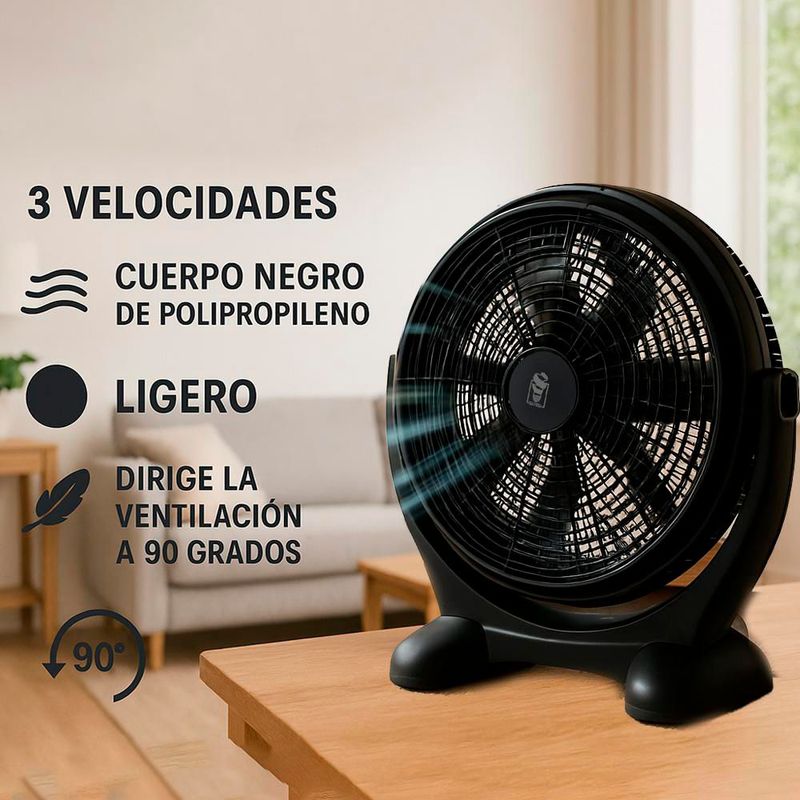 Ventilador de piso 3 velocidades