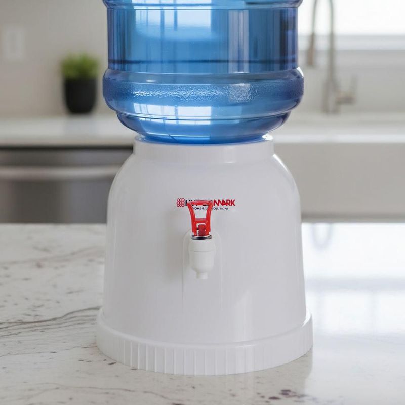 Porta garrafón de agua Hypermark Drizz Water Blanco 20 litros