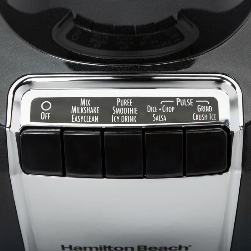 Licuadora Hamilton Beach 53521FG Jarra de Vidrio 1.4 Lt Negra