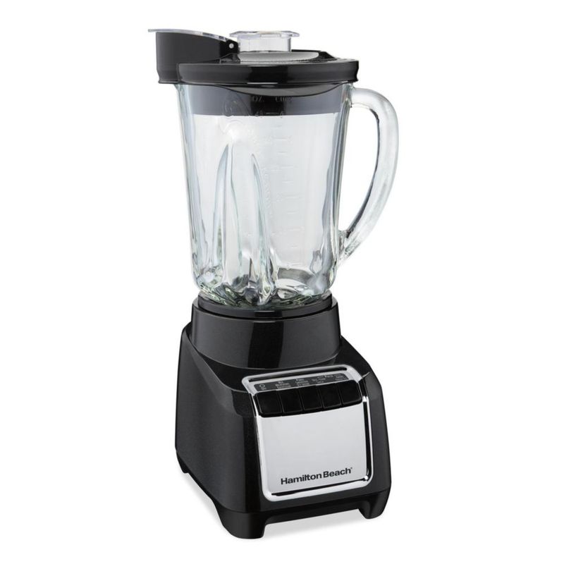 Licuadora Hamilton Beach 53521FG Jarra de Vidrio 1.4 Lt Negra