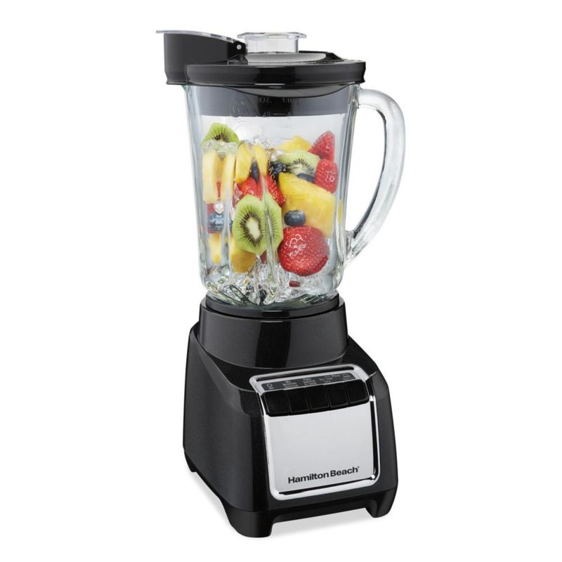Licuadora Hamilton Beach 53521FG Jarra de Vidrio 1.4 Lt Negra
