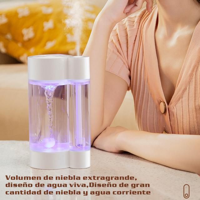 Portátil, Mini, Escritorio de oficina, Hogar, USB, Humidificador de aire, Difusor de aroma