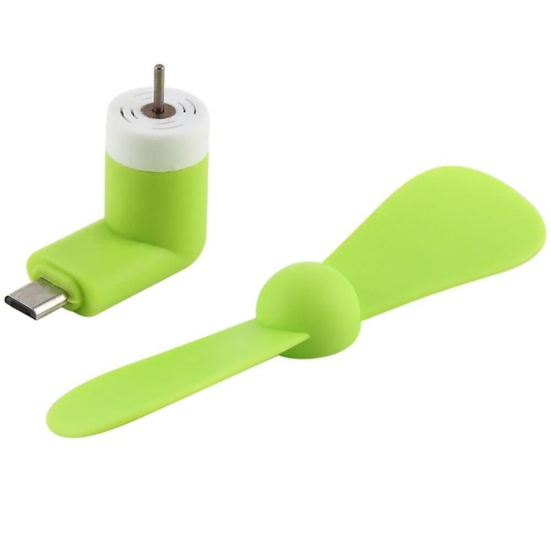 Ventilador portátil para celular MXWBY-004 BlitzGreen Ventilador USB-C Verde