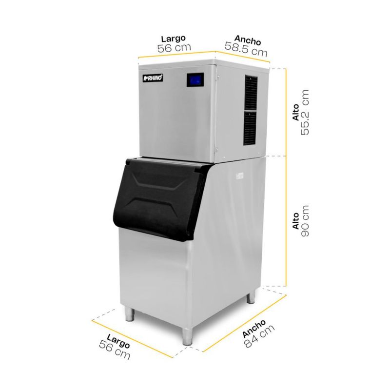 Fábrica de Hielo Rhino FAHIEL-200