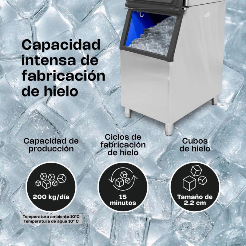 Fábrica de Hielo Rhino FAHIEL-200