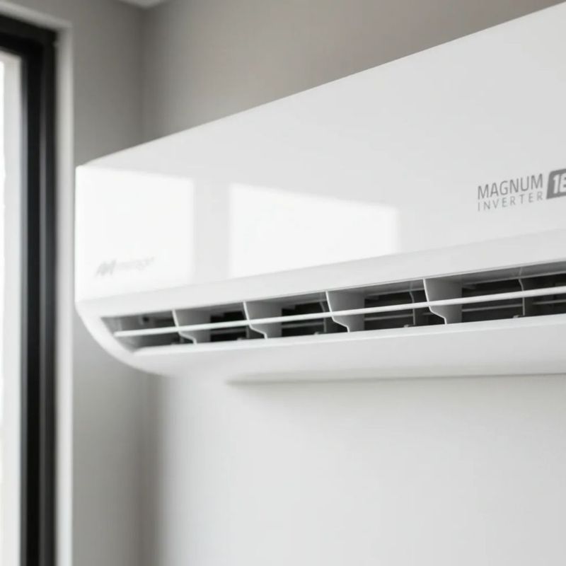 Aire Acondicionado Mirage Magnum 18 Inverter 3 Ton 220v Blanco