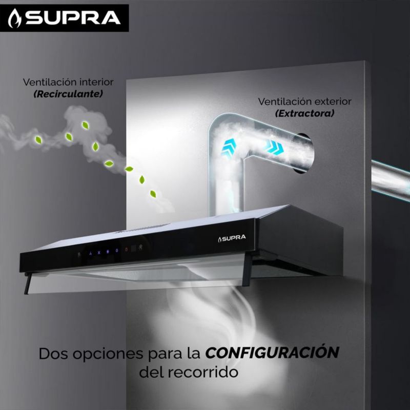Campana de Pared Supra de 76cm NINA 76