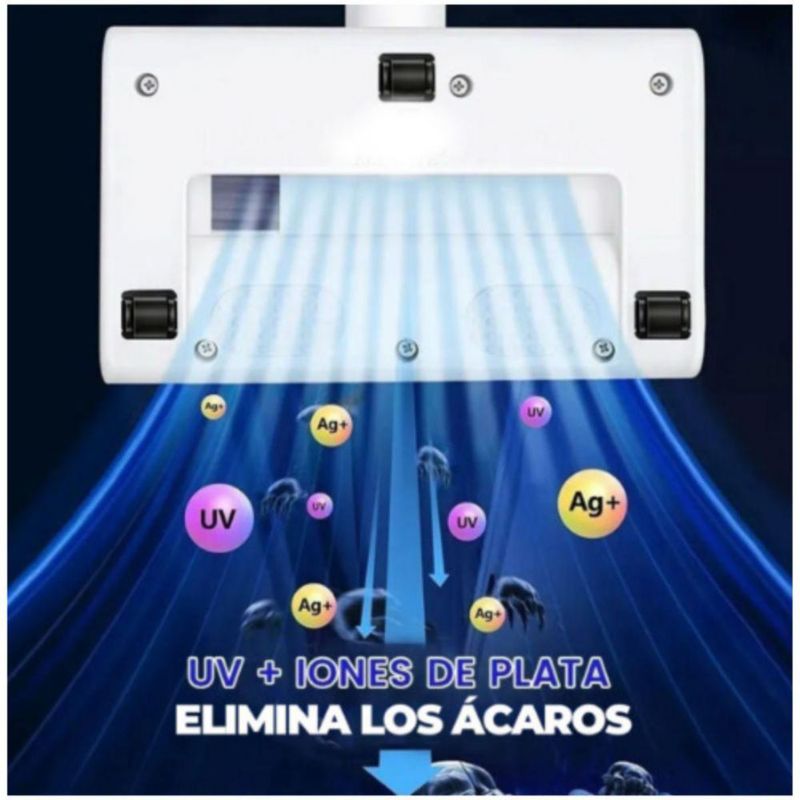 Mini Aspiradora Inalámbrica Para Eliminación De Ácaros Con Luz Ultravioleta