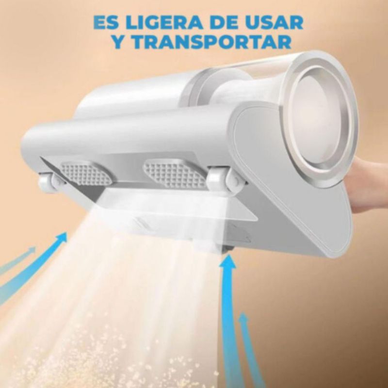 Mini Aspiradora Inalámbrica Para Eliminación De Ácaros Con Luz Ultravioleta