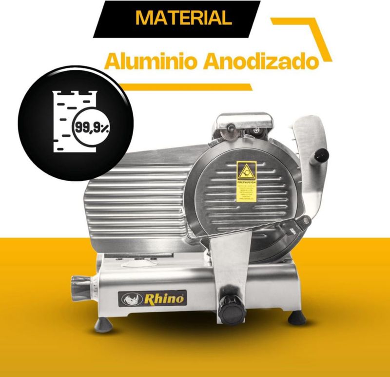 Rebanadora Rhino SLI-250 Cuchilla Acero