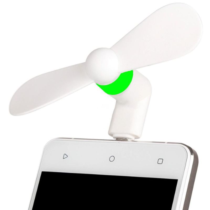Ventilador para celular USB-C MXWBU-001 BlitzWhite Mini Ventilador USB-C