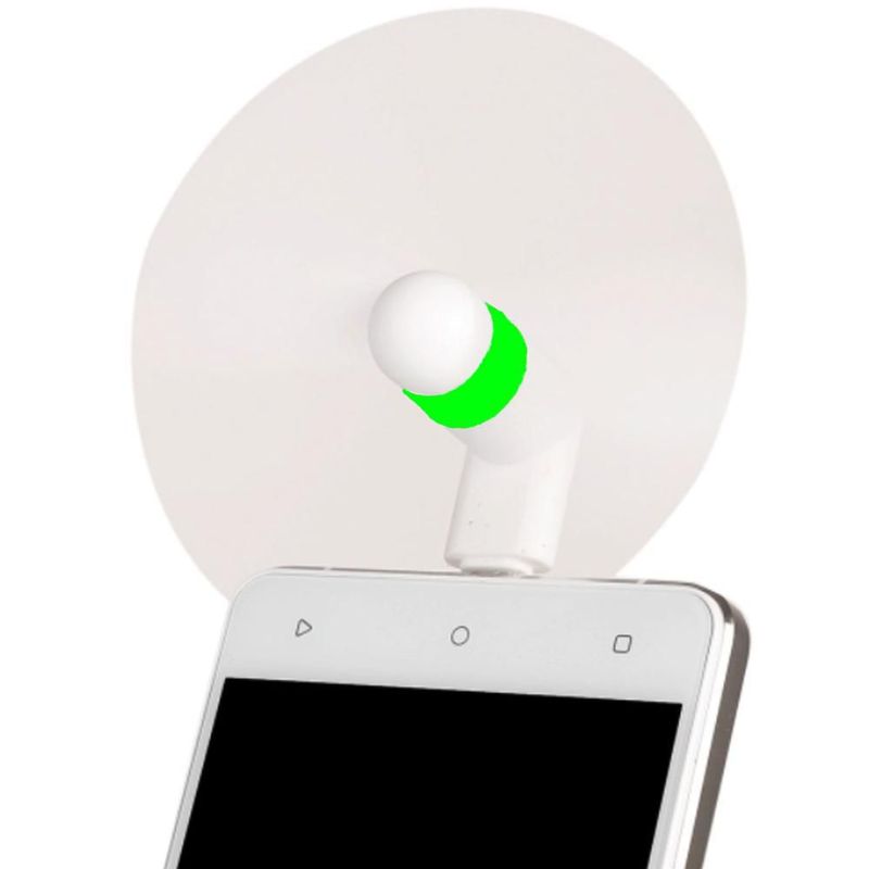 Ventilador para celular USB-C MXWBU-001 BlitzWhite Mini Ventilador USB-C