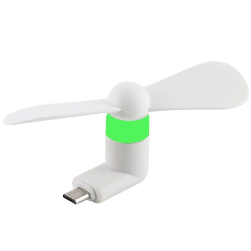 Ventilador para celular USB-C MXWBU-001 BlitzWhite Mini Ventilador USB-C