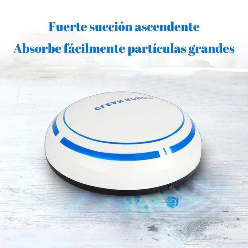 Robot Aspirador Automático Inteligente para Perezosos - Mini Limpiador con Carga USB y Navegación Eficiente.HOGAWAY