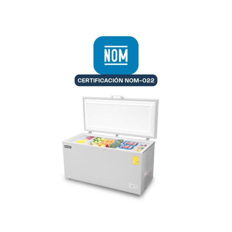 CONGELADOR RHINO CONGECO-16 | Congelador Horizontal | 16 Pies Cúbicos | Canastilla De Acero |  Carnicería Pastelería Super Mercados