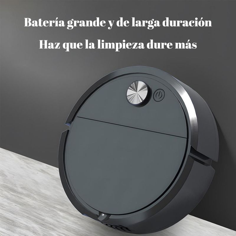 Robot Aspirador Automático Inteligente para Casa - Pequeño Electrodoméstico de Limpieza con Carga Automática y Alta Succión.HOGAWAY