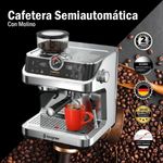 Cafetera Semiautomática 20B Con Molino Bogner BECM01