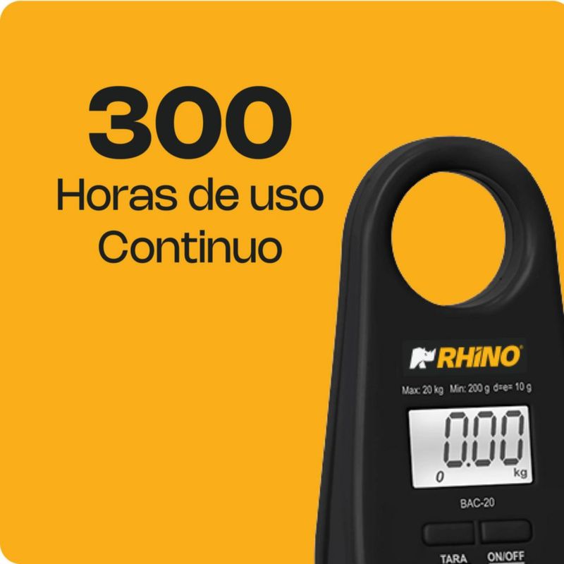 Báscula Colgante Rhino 20kg Compacta