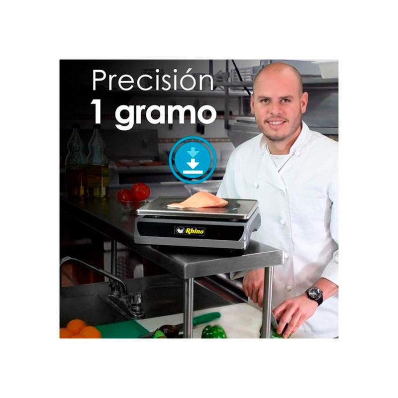 Báscula Rhino 10kg Carnicería/Cremería